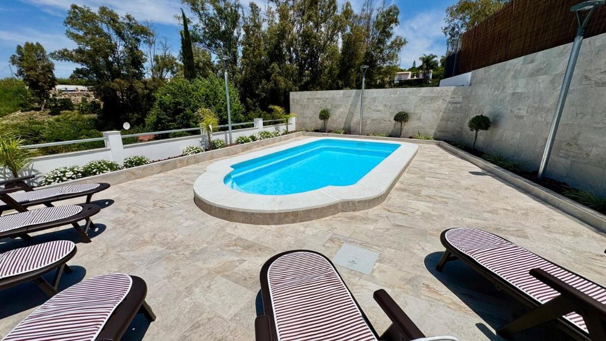 מאלגה Casa Rural De Diseno Con Piscina Y Barbacoa מראה חיצוני תמונה